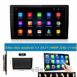 10.1 2Din Android 8.1 Quad Core Car Stereo Radio GPS Wifi Touch MP5 Player USPS