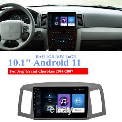 10.1''Android 11 Car Stereo Radio GPS Navi FM For Jeep Grand Cherokee 2004-2007