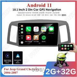 10.1'' Android 11 For 2004-2007 Jeep Grand Cherokee Stereo Radio 2+32GB Carplay