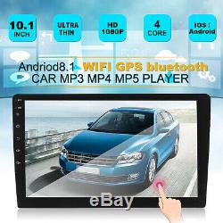 10.1'' Android 8.1 bluetooth 2Din Touch Car Stereo Radio WiFi MP5 FM Player GPS