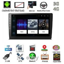 10.1 Android 9.1 Double 2Din Car Stereo Radio Player GPS Wifi OBD2 Mirror Link