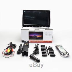 10.1 HD Headrest DVD Player Car Multimedia Back Seat Entertainment Monitor Kit