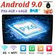 10.1 IPS Android 9.0 2 DIN Car Radio Stereo GPS Head unit OBD DAB AUX 4GB+64GB