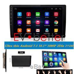10.1 MP5 Player Android 8.1 Quad Core 2 Din Car Stereo Radio GPS Wifi Touch 16G
