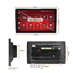 10.12DIN Android 11.0 Car Stereo FM Radio GPS Navi Player 2+32G With12LED Camera