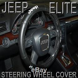 10 Pc Jeep Elite Seat Covers & Steering Cover & (Front &Rear Rubber Floor Mats)