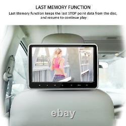 10 Ultra HD TFT Headrest DVD Player Car SUV Multimedia Headrest Monitor with HDMI
