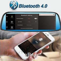 1080P 4G IPS Car DVR Camera Rearview Mirror GPS Bluetooth WIFI Android Dual Lens
