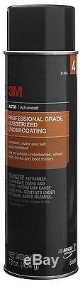12-Pack 3M 03584 Professional Grade Rubberized Undercoating 16 oz New Free Ship