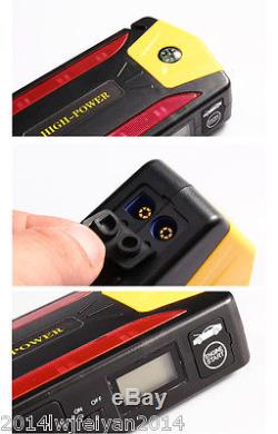 12V 82800mAh Portable Car Jump Starter Pack Booster Charger Battery &Power Bank