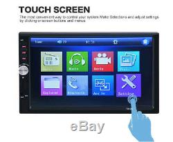 12V Auto Car 7 HD Touch Screen Bluetooth MP3/MP5 Player with Rear View Camera