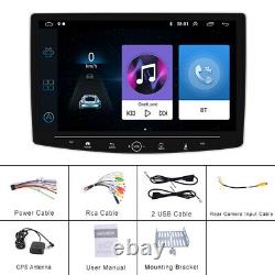 180° Rotated 1Din 10 Android 11 Car GPS Radio WiFi MP5 Player For Android/IOS