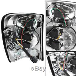 1999-2004 Jeep Grand Cherokee Black Smoked Tail Brake Lights Pair Replacement