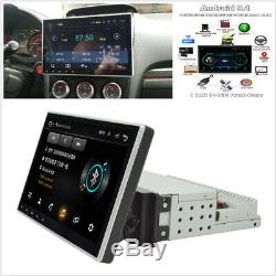 1Din Android 9.1 9 1080P Touch Screen Car Stereo Radio GPS Nav Wifi 3G 4G DAB