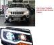 1pair For2011-2013 Jeep Grand Cherokee/Compass Headlight with Bi-xenon Projector