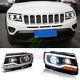 1pair For2011-2013 Jeep Grand Cherokee/Compass Headlight with Bi-xenon Projector