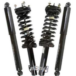 2 Front Complete Strut Assemblies And 2 Rear Shocks fits 05-10 Jeep