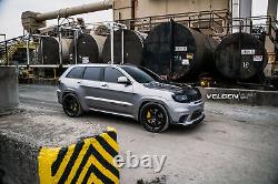 20 Velgen Classic5 V2 Gloss Black 20x10.5 Wheels Rims Fits Jeep Grand Cherokee