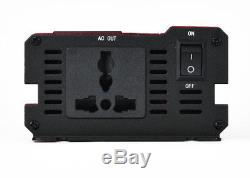 2000W 50Hz Car LED Power Inverter Converter DC 12V To AC 220V 4 USB Port Charger