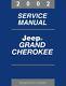 2002 Jeep Grand Cherokee Shop Service Repair Manual Book Engine Drivetrain OEM