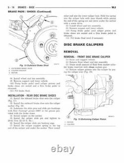 2002 Jeep Grand Cherokee Shop Service Repair Manual Book Engine Drivetrain OEM