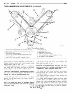 2002 Jeep Grand Cherokee Shop Service Repair Manual Book Engine Drivetrain OEM