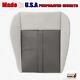 2005 2006 2007 For Jeep Grand Cherokee Driver Passenger Leather Cover Gray/Tan