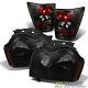 2005-2006 Jeep Grand Cherokee Blk Smoke Headlights Head Lamps+Tail Brake Lights