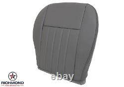 2005-2007 Jeep Grand Cherokee Laredo -Driver Side Bottom Leather Seat Cover Gray