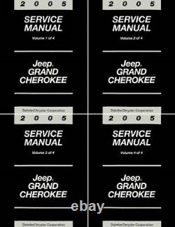 2005 Jeep Grand Cherokee Shop Service Repair Manual