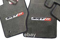 2006 2007 Jeep Grand Cherokee Floor Mats Set SRT8 MEDIUM GREY 5PC Premium 32oz