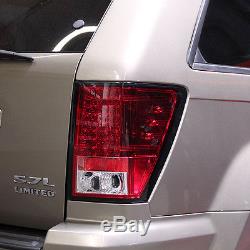 2007-2010 Jeep Grand Cherokee Philips Lumileds Led Tail Lights Lamp 07 08 09 10