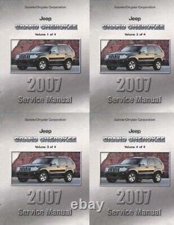 2007 Jeep Grand Cherokee Shop Service Repair Manual