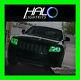 2011-2013 Jeep Grand Cherokee GREEN LED Headlight Halo Ring Kit Oracle Lighting