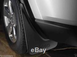 2011-2017 Jeep Grand Cherokee Front & Rear Molded Splash Guards Mud Flaps