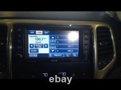 2013 Jeep Grand Cherokee Radio with Navigation Sat CD DVD HDD Face ID RHB OEM