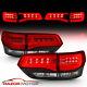 2014-2021 Jeep Grand Cherokee Red Black Clear LED Brake Tail Lights Pair