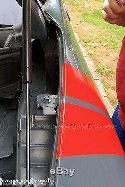 2014 & up Jeep Grand Cherokee Trailhawk vinyl Fender Stripe Stripes decals