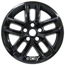 2021-2023 Jeep Grand Cherokee Laredo # 8021-GB 18 GLOSS BLACK WHEEL SKINS SET/4