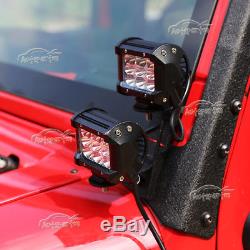 20X 4inch 18W CREE LED Work Light Bar 4WD Offroad Spot Fog ATV SUV Driving Lamp