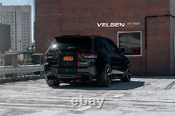 22 Velgen Classic5 V2 Gloss Black 22x10.5 Wheels Rims Fits Jeep Grand Cherokee