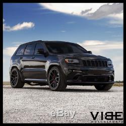 22 Velgen Vmb5 Black Concave Wheels Rims Fits Jeep Grand Cherokee