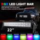22Inch 400W CREE RGB LED Light Bar Wireless Glow Strobe Flash Multi Color 20/24