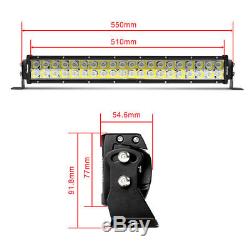 22inch 400W LED Light Bar S&F Combo Beam for Driving Off-Road Truck 4X4WD Boat