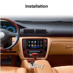 2DIN 7 Auto Car MP5 Player GPS Navigation Bluetooth Touch FM Stereo Radio + Cam