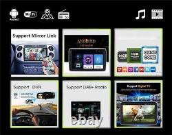 2DIN Rotatable 10.1'' Android 9.1 Touch Screen Car Stereo Radio GPS Wifi &Camera