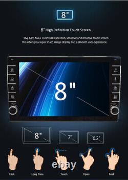 2Din 8 Android 8.1 1080P Touch Quad-core 1+16GB Car Stereo Radio Player GPS Nav