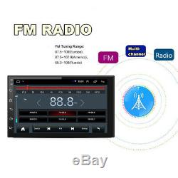 2Din Android 8.1 7 1080P Touch Screen Quad-Core Car Stereo Radio GPS Wifi OBD