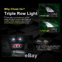 2x 260W Flush Mount LED Pods Flood Spot Work Light Bar Offroad Backup Pickup 4WD