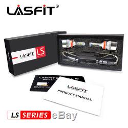 2x LASFIT LS Series 90W H11 H9 H8 LED Headlight Low Beam Fog Light 10000LM 6000K